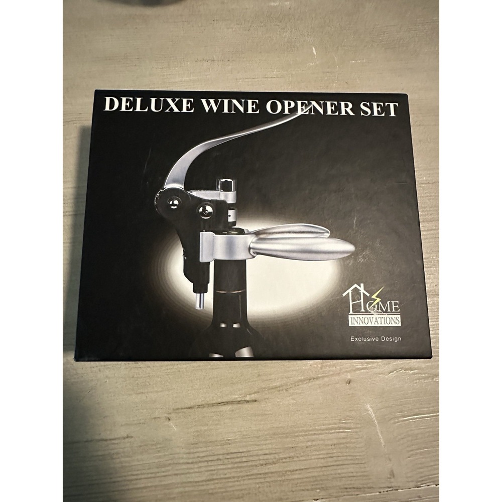 Deluxe Wine Opener Set Home Innovations